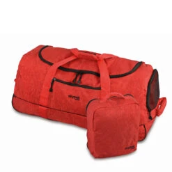 Skypak Folding Wheeled Duffle - 80cm -Travel Gear Shop 005 skypak original wheeled travel bag red pair 74621.1650929991