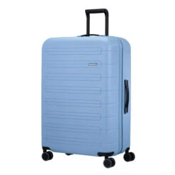 American Tourister Novastream 4 Wheel Expandable Suitcase - 77cm -Travel Gear Shop 139277 8365 NOVASTREAM SPINNER 7728 TSA EXP FRONT34 39722.1695115896