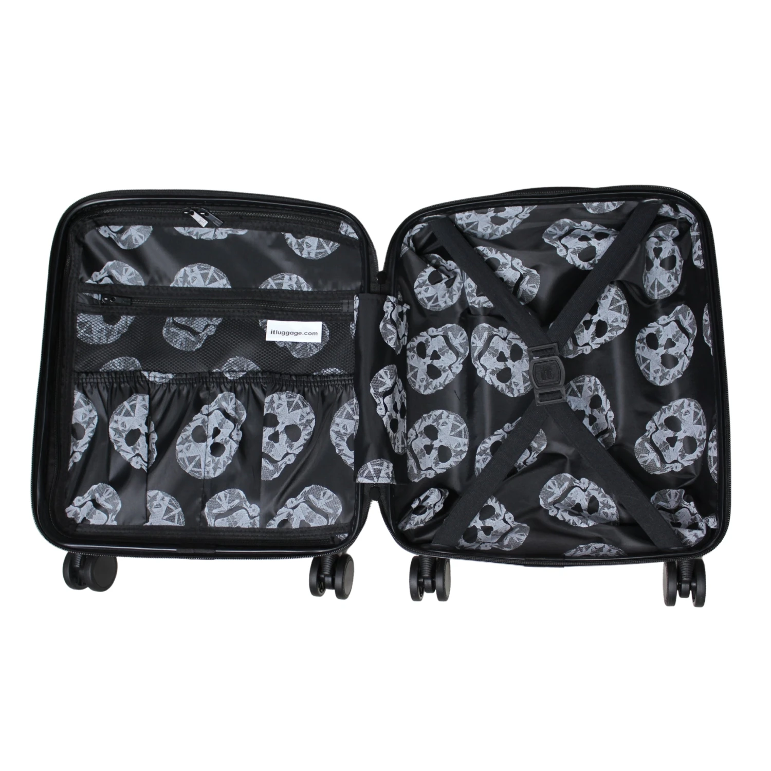IT Luggage Candy Calavera - Underseat (Black Marble) 2 IT Luggage Candy Calavera - Underseat (Black Marble) - Image 2