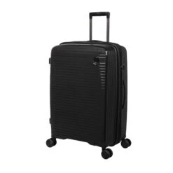 IT Luggage Spontaneous - 3pc Set (Black) -Travel Gear Shop 32559 HK15 2881 08BlackSSFrontpanel25in