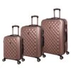 IT Luggage Cushion Lux - 3pc Set (Metallic Rose Gold)