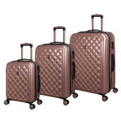 IT Luggage Cushion Lux - Cabin (Metallic Rose Gold) -Travel Gear Shop 32631 HK16 1646A08MetallicrosegoldSSFrontpanelcopy bbf25dd5 4ffc 4f2e a42e 39b8f71e7234