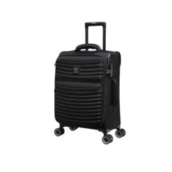 IT Luggage Precursor - 3pc Set (Black) -Travel Gear Shop 32769 HK12 2883B08BlackSSFrontpanel18.7in