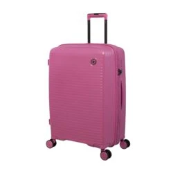 IT Luggage Spontaneous - 3pc Set (Azalea Pink) -Travel Gear Shop 32784 UK15 2881 08AzaleapinkSSFrontpanel24.5in