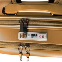 Rapidity - Cabin (Cuban Gold) -Travel Gear Shop 32798 UK16 2911 08cuban gold TSA open close2
