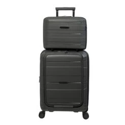 IT Luggage Momentous - Vanity Case (Starlight Grey) -Travel Gear Shop 32912 UK15 0886 08 15 2886 15StarlightgreySSFrontpanel 5debf05a e460 43f0 95f8 b357e11372d3