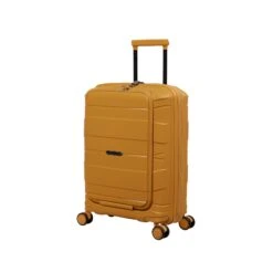 IT Luggage Momentous - 4-Piece Set (Mango Sorbet) -Travel Gear Shop 32912 UK15 2886 08MangosorbetSSFrontpane19.5in