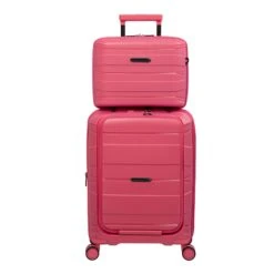 IT Luggage Momentous - Vanity Case (Calypso Coral) -Travel Gear Shop 32912 UK15 2886 08 15 2886 15CalypsocoralSSFrontpanel 4aa5b6fe 9f29 4a9f 8265 61787fd42055