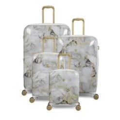 IT Luggage Sheen - Cabin (Gold Greyscale Marble) 18 IT Luggage Sheen - Cabin (Gold Greyscale Marble) -Travel Gear Shop 32980 UK16 2269B08GoldgreyscalemarbleSSFrontpaneldirect1 d8ab94ae af63 4219 b501 c6a90fa6d923