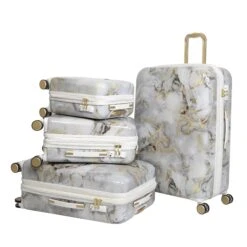 IT Luggage Sheen - Underseat (Gold Greyscale Marble) 19 IT Luggage Sheen - Underseat (Gold Greyscale Marble) -Travel Gear Shop 32980 UK16 2269B08GoldgreyscalemarbleSSFrontpanelset1 2facb6ee 234c 4253 97d5 b7f355949771