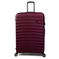IT Luggage Fusional - 4pc Set (Dark Red) -Travel Gear Shop 32987A UK16 2920 08DarkredsS055SSFrontpaneldirectly29in