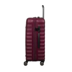 IT Luggage Fusional - 4pc Set (Dark Red) -Travel Gear Shop 32987A UK16 2920 08DarkredsS055SSSidewithsingleexpclosed