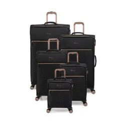 IT Luggage Bewitching - Medium (Black) -Travel Gear Shop 33095 UK12 2686 08BlackSSFrontpaneldircetlyset2 c0c2329d b8b8 4ad0 b18e 7009a2060ef7