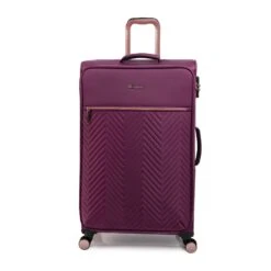 IT Luggage Bewitching - 5pc Set (Purple Potion) 19 IT Luggage Bewitching - 5pc Set (Purple Potion) -Travel Gear Shop 33095 UK12 2686 08PurplepotionSSFrontpaneldirectly27.9in