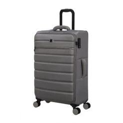 IT Luggage Census - 3pc Set (Grey Skin) 12 IT Luggage Census - 3pc Set (Grey Skin) -Travel Gear Shop 33170 UK12 3051 08GreyskinSSFrontpanel25in