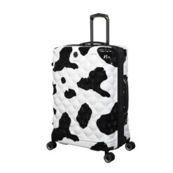 IT Luggage Indulging - Medium Plus (Moo Cow Print) -Travel Gear Shop 33198 UK16 3039A08Moocowblack whiterepeatprintSSFrontpanel25in efe80412 a107 4425 b8b6 03ba6b057db8