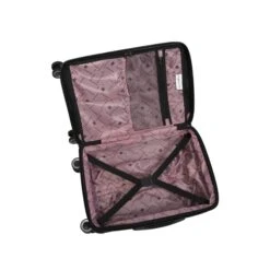 IT Luggage Indulging II - Cabin With Pocket (Moo Cow Print) -Travel Gear Shop 33198 UK16 3039A08Moocowblack whiterepeatprintSSinterior18.5in 88bef8bd 9bb7 41c7 98b2 32ee086038dc