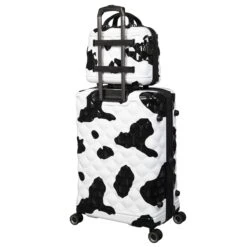 IT Luggage Indulging II - Cabin With Pocket (Moo Cow Print) -Travel Gear Shop 33198 UK16 3039A08 16 3039A15Moocowblack whiterepeatprintSSBackpanel fefe6b8e 009a 4475 93c8 78ea09985a9c