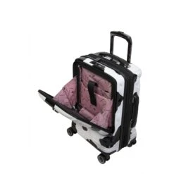 IT Luggage Indulging II - 4pc Set (Moo Cow Print) -Travel Gear Shop 33199 UK16 3039A08Moocowblack whiterepeatprintSSPocketinterior 6ab2db5e 54ed 42eb 8f85 b35433cf67ea