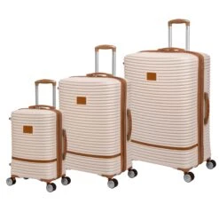 IT Luggage Replicating - Cabin (Cream) 11 IT Luggage Replicating - Cabin (Cream) -Travel Gear Shop 61284 US16 2632 08ButtercreamS176SSFrontpanel
