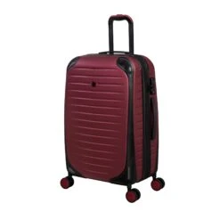 IT Luggage Lineal - 3pc Set (Wine Red) -Travel Gear Shop 61328 US16 2631 08DeepclaretS008SSFrontpanel25in f373353b bae0 4737 ad6c 1d70fa196136