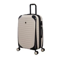 IT Luggage Lineal - 3pc Set (Oyster) -Travel Gear Shop 61328 US16 2631 08OystergrayS821SSFrontpanel25in
