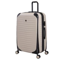 IT Luggage Lineal - 3pc Set (Oyster) -Travel Gear Shop 61328 US16 2631 08OystergrayS821SSFrontpanel29.5in