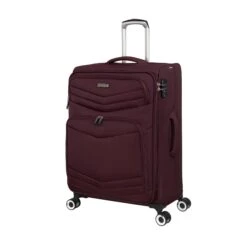 IT Luggage Intrepid - 4pc Set (Dark Red) 17 IT Luggage Intrepid - 4pc Set (Dark Red) -Travel Gear Shop 61356 US12 2078D08DarkredS055SSFrontpanel24in