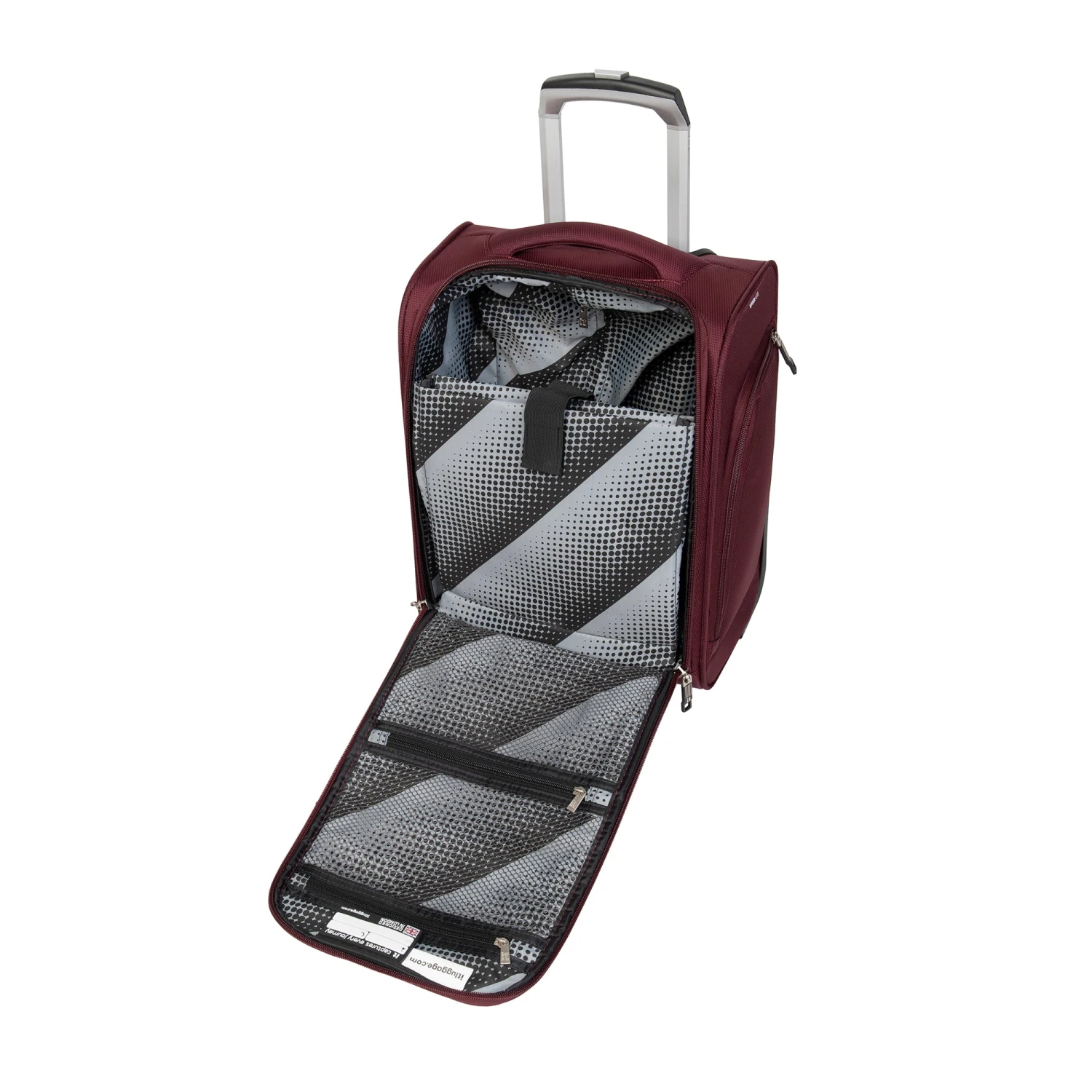 IT Luggage Intrepid - 4pc Set (Dark Red) 7 IT Luggage Intrepid - 4pc Set (Dark Red) - Image 7