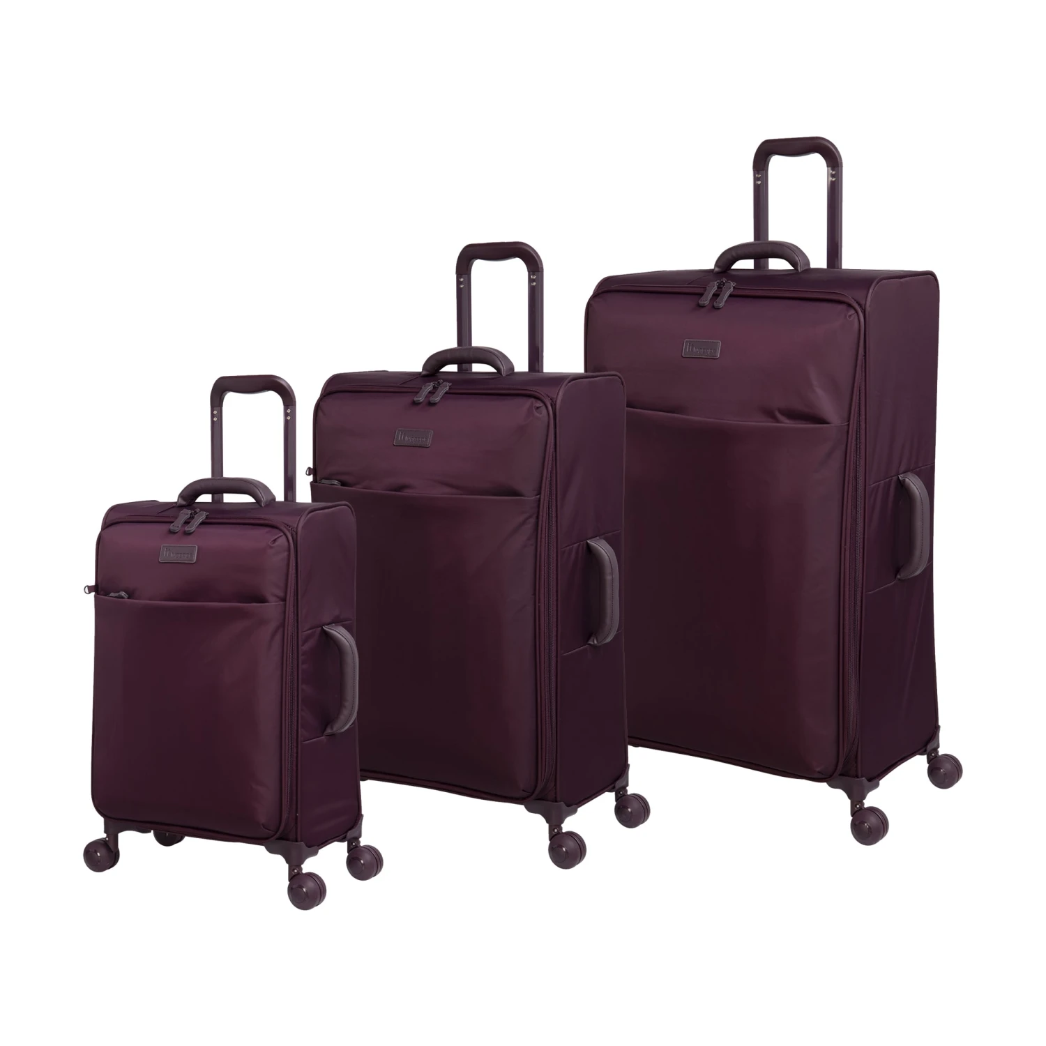 IT Luggage Lustrous - 3pc Set (Aubergine) 1 IT Luggage Lustrous - 3pc Set (Aubergine)