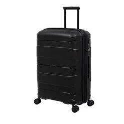 IT Luggage Momentous - 3-Piece Set (Black) -Travel Gear Shop 61386 HK15 2886 08BlackS001SSFrontpanel24.5in
