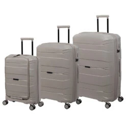IT Luggage Momentous - Cabin (Pumice Stone) -Travel Gear Shop 61386 HK15 2886 08PumimcestoneS907SSFrontpanel 94b03d1e 5e0a 4a7b 8b33 f5936cb91b77