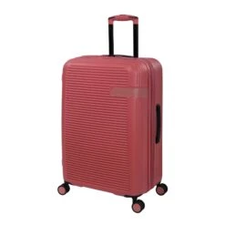 IT Luggage Valiant - 4pc Set (Muted Coral) -Travel Gear Shop 61437 US16 2914 08MutedcoralS891SSFrontpanel25in