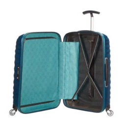 Samsonite Lite-Shock 4 Wheel Cabin Suitcase - 55cm -Travel Gear Shop 62764 1686 SPINNER 5520 INTERIOR 58649.1666877091