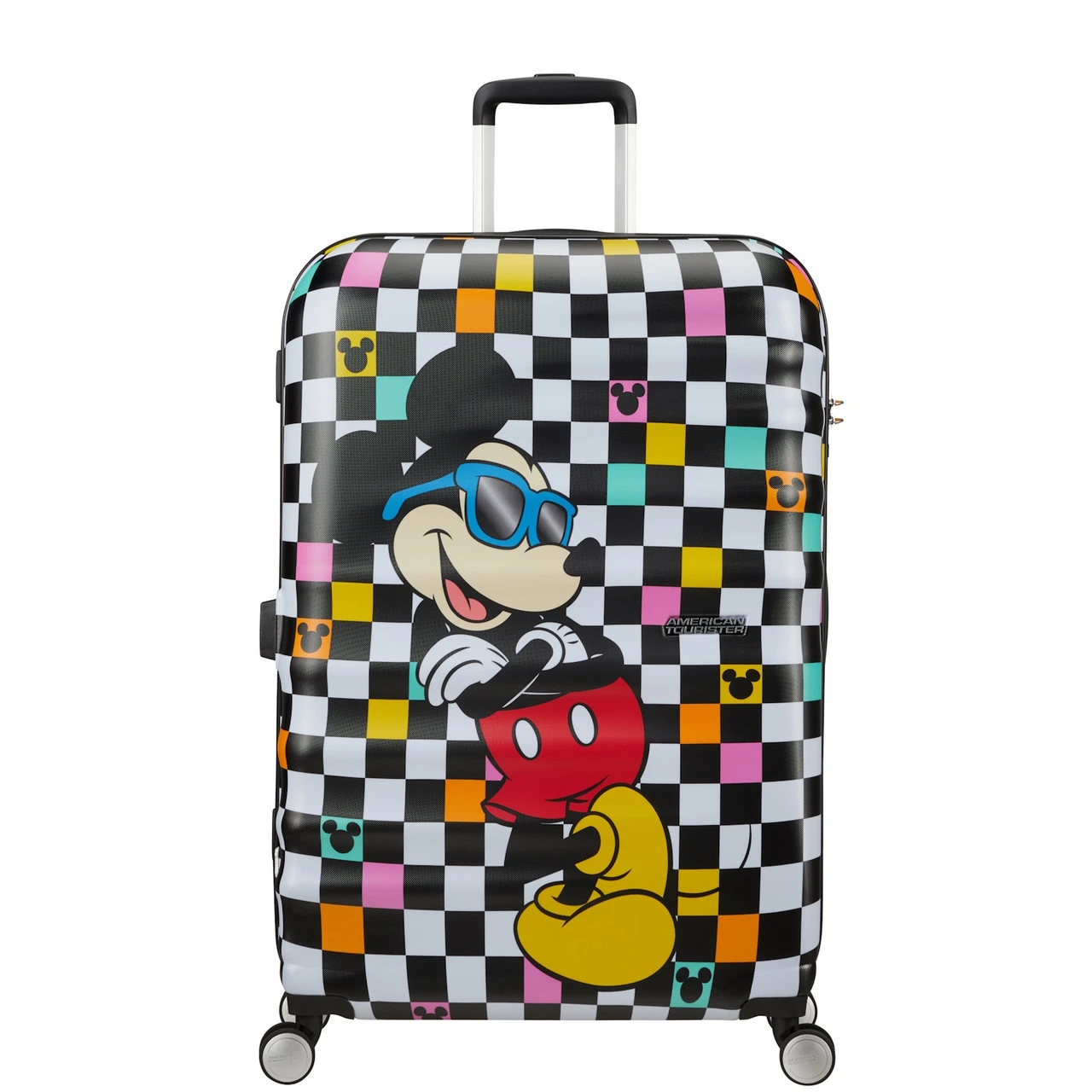 American Tourister Wavebreaker Disney MC 4 Wheel Large Suitcase - 77cm 1 American Tourister Wavebreaker Disney MC 4 Wheel Large Suitcase - 77cm