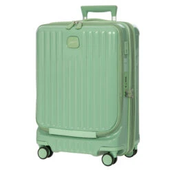 Bric's Positano 4 Wheel Cabin Suitcase With Front Pocket - 55cm -Travel Gear Shop BNK08028.029.08 73339.1689180931