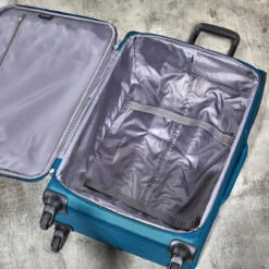 Rock Jewel 4 Wheel Large Suitcase - 80cm -Travel Gear Shop Interior Jewel Blue TR 0207 BU 85545.1673948308