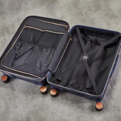 Rock Mayfair 4 Wheel Expandable Large Suitcase - 77cm -Travel Gear Shop Interior Mayfair Navy TR 0238 14251.1686734106.1280.1280 39873.1686734552.1280.1280 95058.1686735408