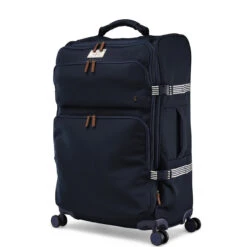 Joules Coast 4 Wheel Large Suitcase - 76cm -Travel Gear Shop JLS5001 002 Large Trolley Case 4W French Navy 2 21760.1695122149