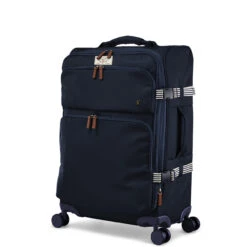 Joules Coast 4 Wheel Medium Suitcase - 66cm -Travel Gear Shop JLS5002 002 Medium Trolley Case 4W French Navy 2 20686.1695122794