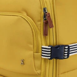 Joules Coast 4 Wheel Medium Suitcase - 66cm -Travel Gear Shop Joules Coast Antique Gold Zips 61298.1695122803