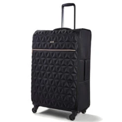 Rock Jewel 4 Wheel Large Suitcase - 80cm -Travel Gear Shop Large Suitcase Jewel Black TR 0207 BL 5 28228.1673948299