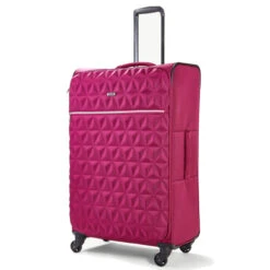 Rock Jewel 4 Wheel Large Suitcase - 80cm -Travel Gear Shop Large Suitcase Jewel Pink TR 0207 PI 5 67786.1673948301