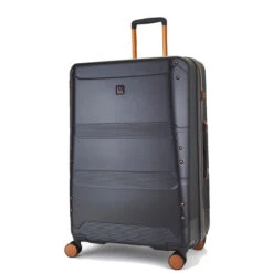 Rock Mayfair 4 Wheel Expandable Large Suitcase - 77cm -Travel Gear Shop Large Suitcase Mayfair Charcoal TR 0238 Main 51391.1686735410