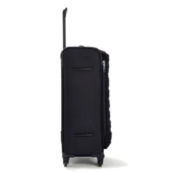 Rock Jewel 4 Wheel Medium Suitcase - 70cm -Travel Gear Shop Medium Suitcase Jewel Black TR 0207 BL 3 91337.1673947703
