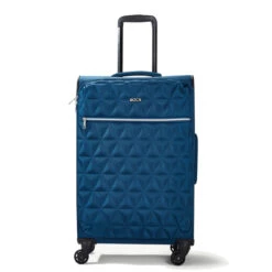 Rock Jewel 4 Wheel Medium Suitcase - 70cm -Travel Gear Shop Medium Suitcase Jewel Blue TR 0207 BU 36558.1673947709