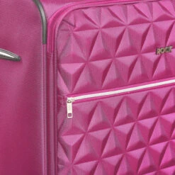 Rock Jewel 4 Wheel Medium Suitcase - 70cm -Travel Gear Shop Pocket Jewel Pink TR 0207 PI 21905.1673947721