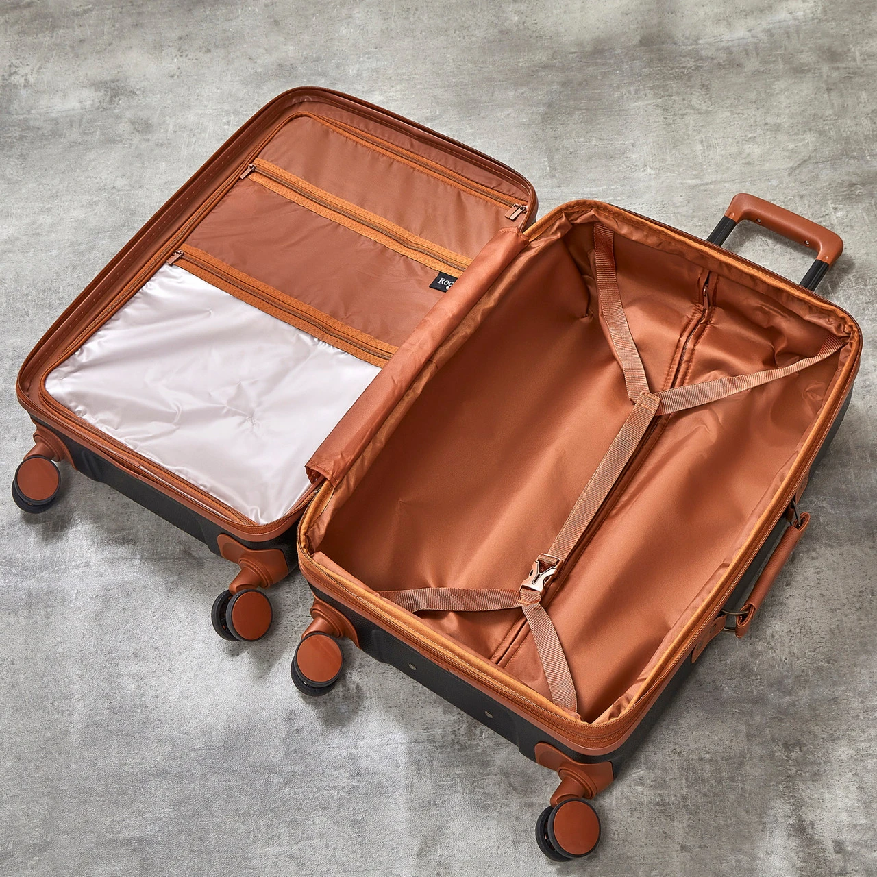 Rock Carnaby 4 Wheel Exp Cabin Suitcase - 56cm 3 Rock Carnaby 4 Wheel Exp Cabin Suitcase - 56cm - Image 3
