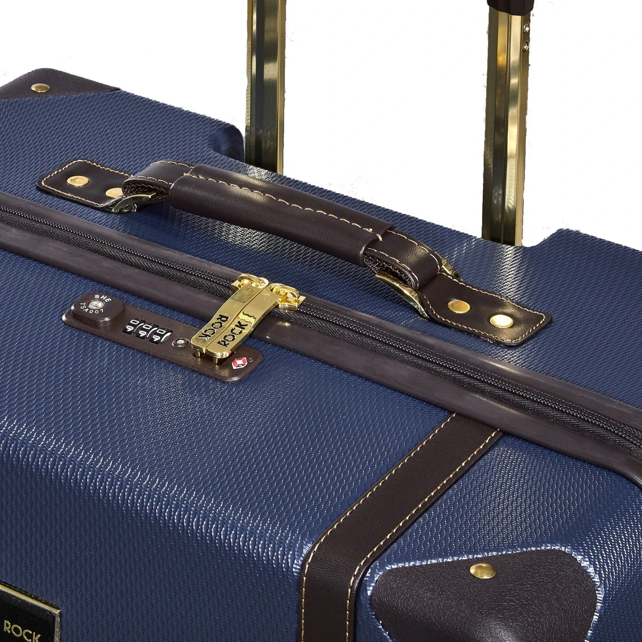 Rock Vintage 4 Wheel Large Suitcase - 78cm 15 Rock Vintage 4 Wheel Large Suitcase - 78cm - Image 15