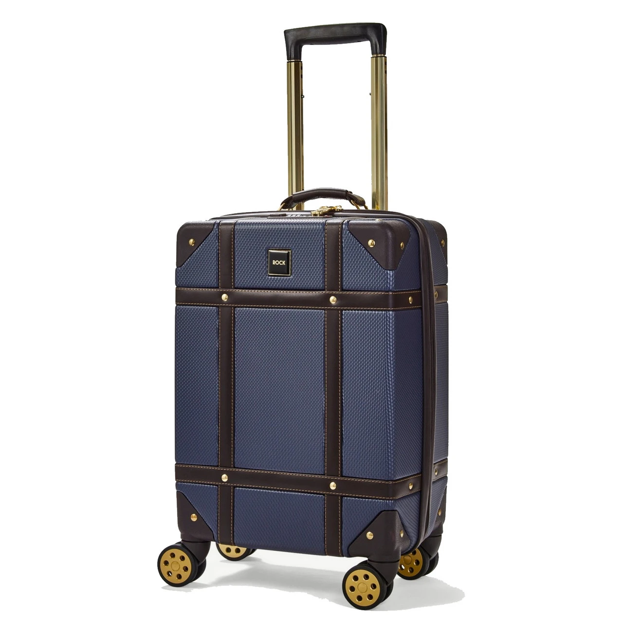 Rock Vintage 4 Wheel Cabin Suitcase - 54cm 20 Rock Vintage 4 Wheel Cabin Suitcase - 54cm - Image 20
